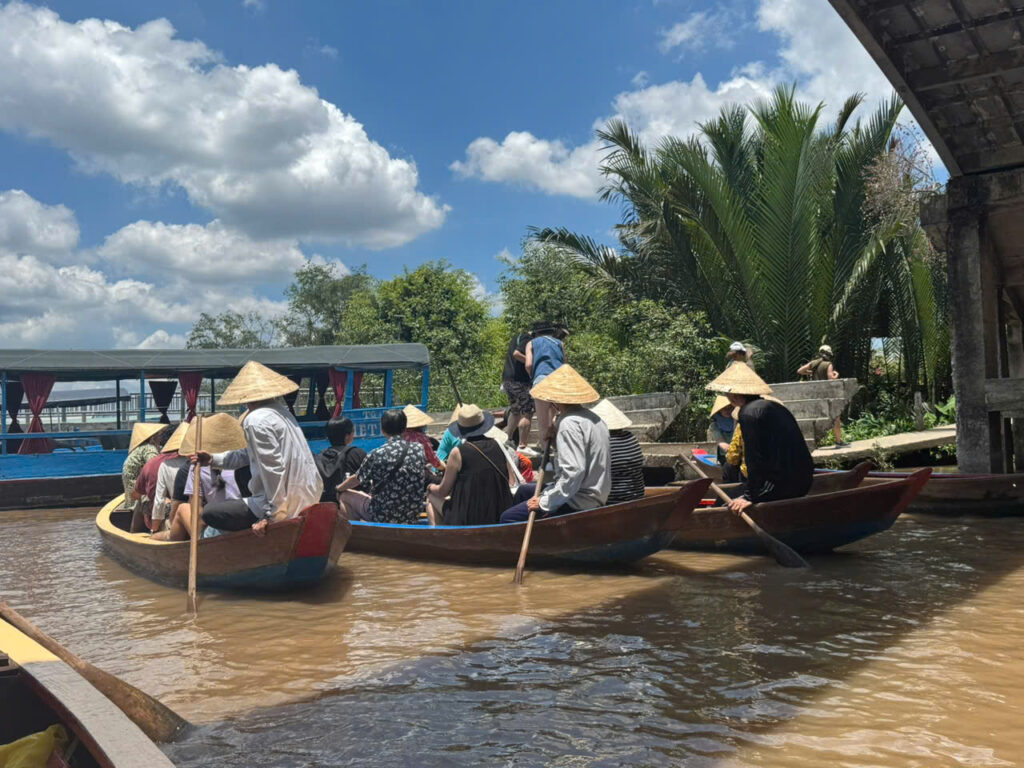 Mekong Delta kleine Bootstour