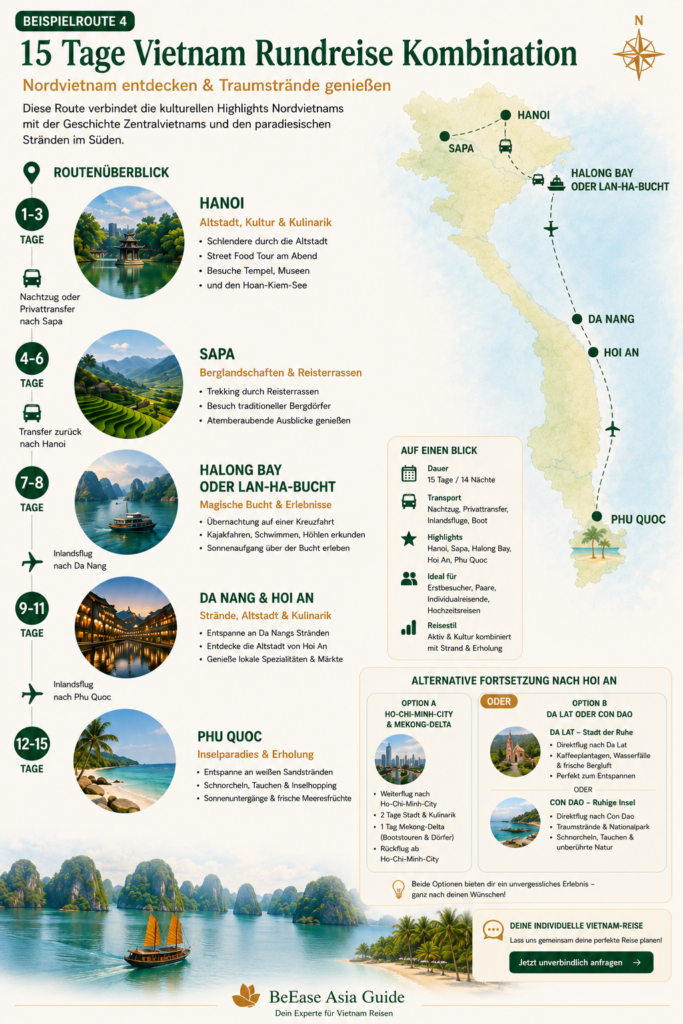 15 Tage Vietnam Rundreise