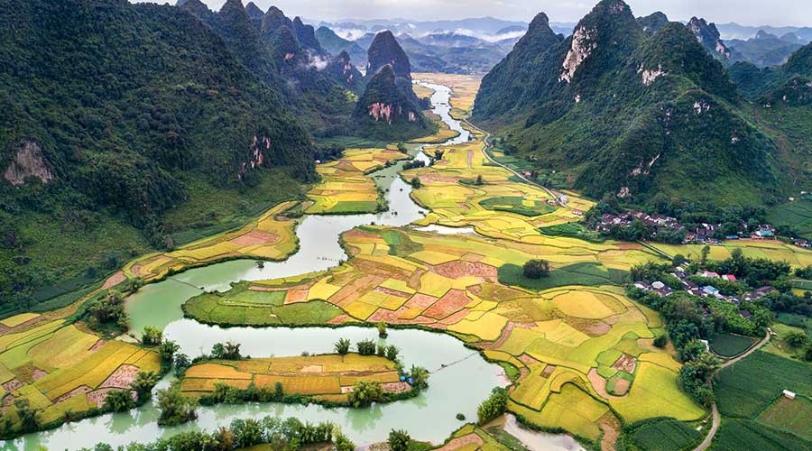 Tagesausflug Bai Dinh – Trang An – Mua-Höhle